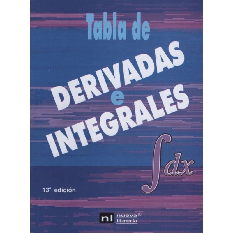 TABLA DE DERIVADAS E INTEGRALES (Nuevo)