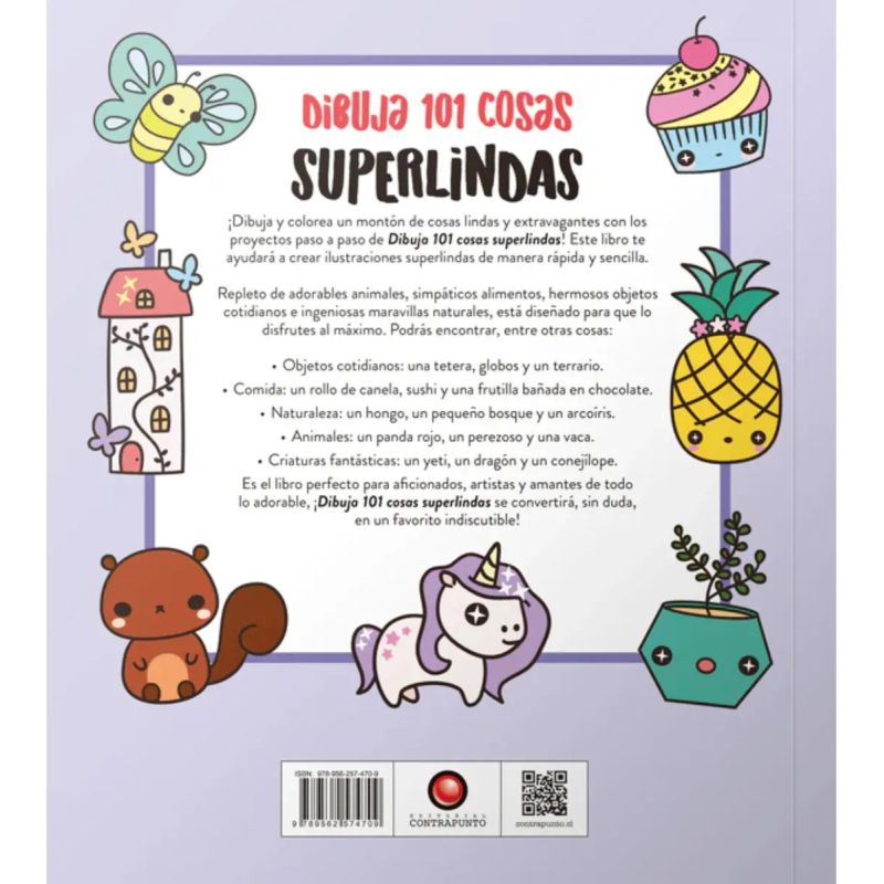 DIBUJA 101 COSAS SUPERLINDAS (Nuevo) - Miniatura 2