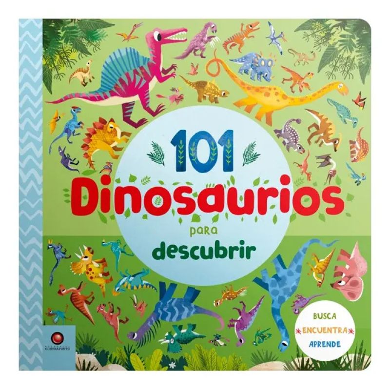 101 DINOSAURIOS PARA DESCUBRIR - CARTONE (Nuevo)