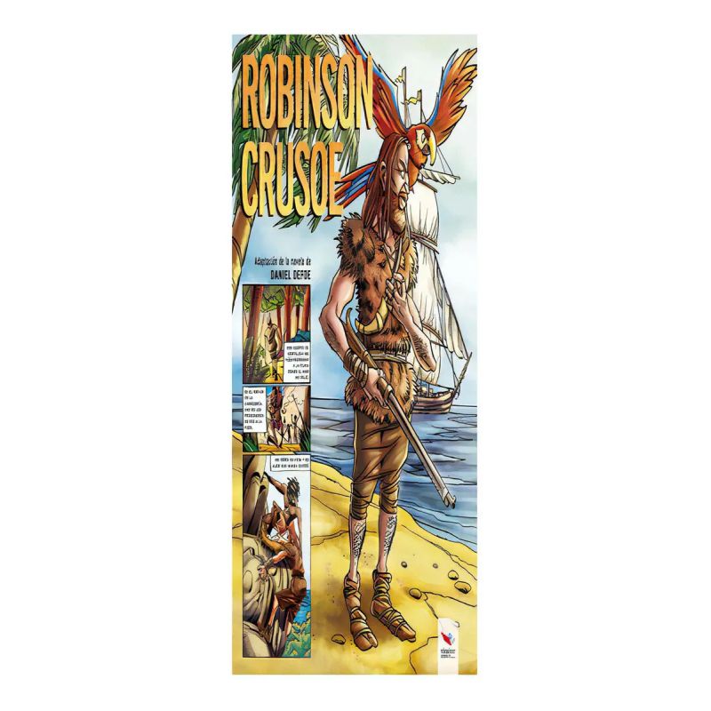 ROBINSON CRUSOE (NOVELA GRAFICA) (Nuevo) - Miniatura 2