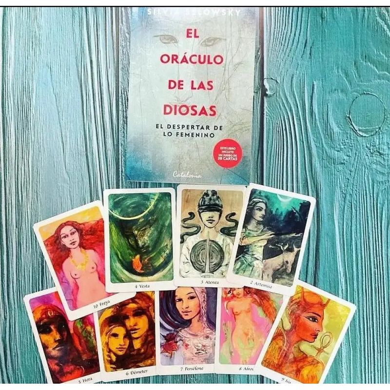 ORACULO DE LAS DIOSAS, EL - EL DESPERTAR DE LO FEMENINO - LIBRO + 28 CARTAS (Nuevo) - Miniatura 2