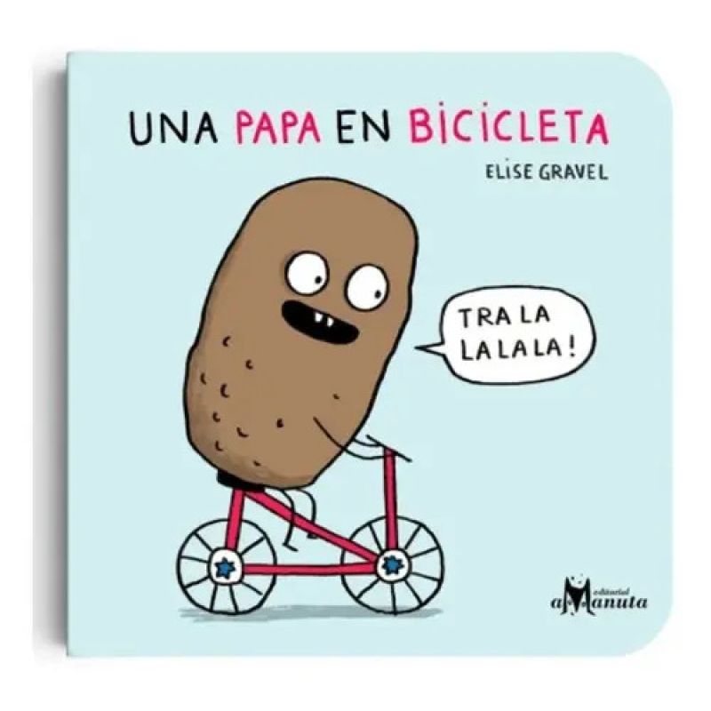 UNA PAPA EN BICICLETA (CARTONE) (Nuevo)