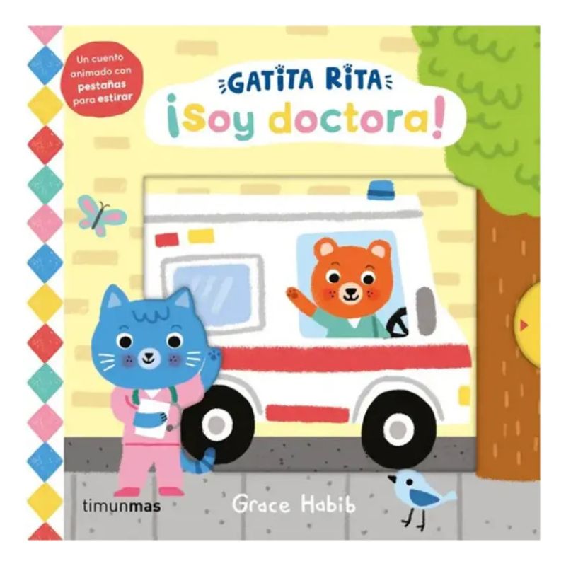 SOY DOCTORA! - GATITA RITA - CARTONE (Nuevo)