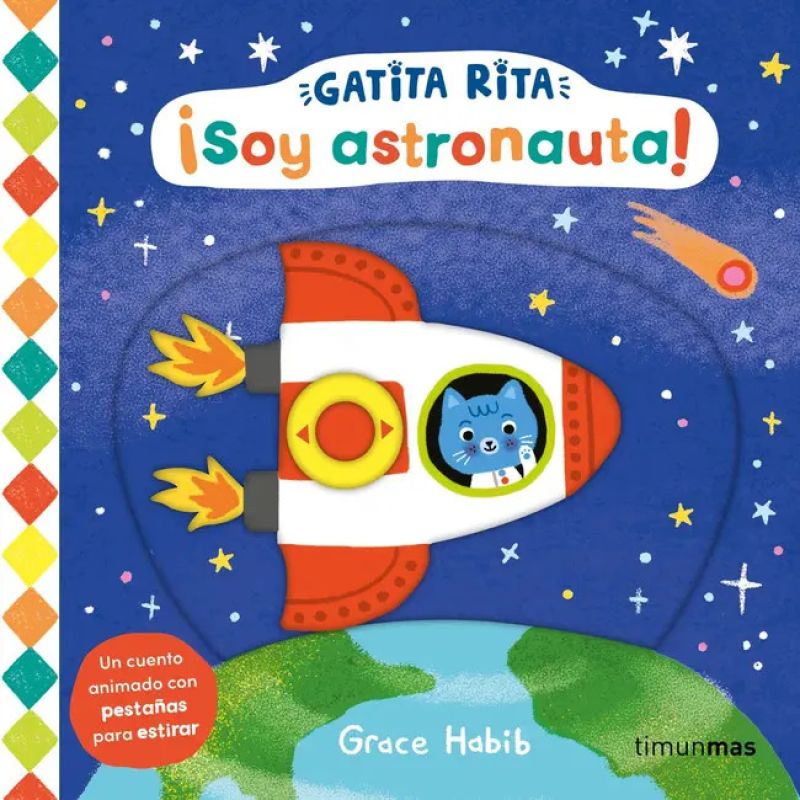 SOY ASTRONAUTA! - GATITA RITA - CARTONE (Nuevo)