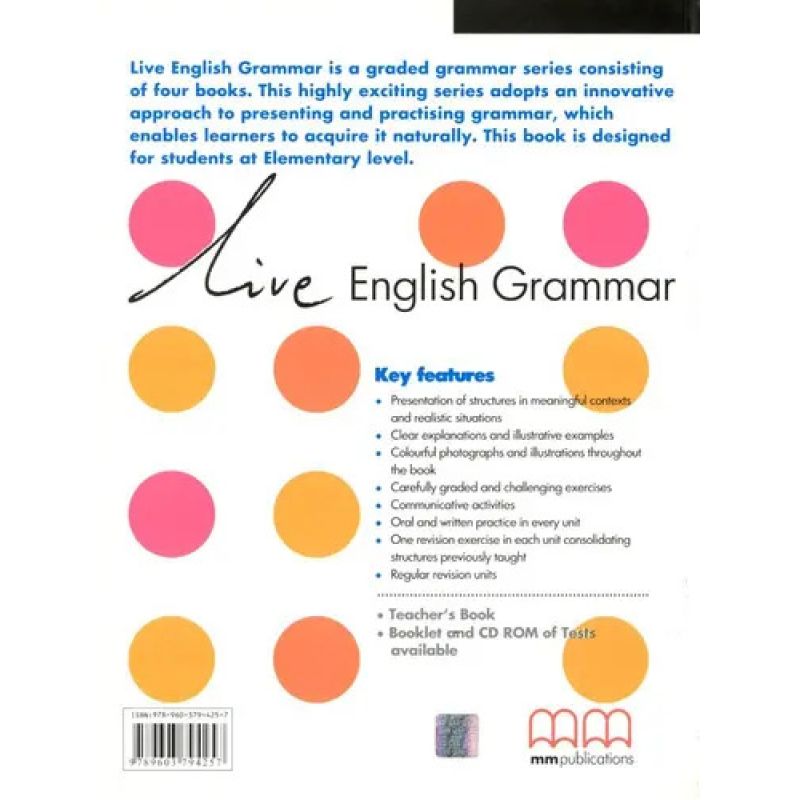 LIVE ENGLISH GRAMMAR ELEMENTARY - BOOK (Nuevo) - Miniatura 2