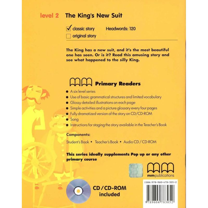 KING'S NEW SUIT,THE - P.R.2 BOOK + A/CD (Nuevo)
