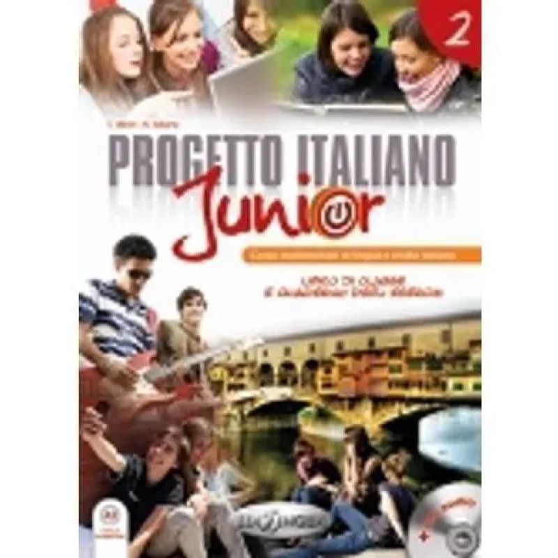PROGETTO ITALIANO JUNIOR 2 - LIBRO + QUADERNO (Nuevo)