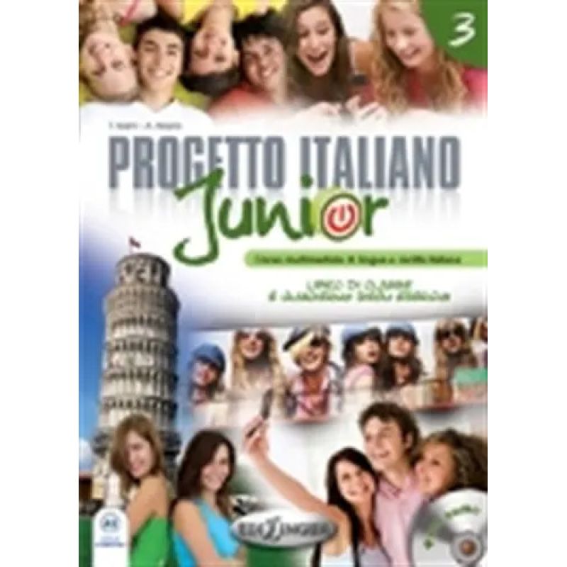 PROGETTO ITALIANO JUNIOR 3 - LIBRO + QUADERNO (Nuevo)