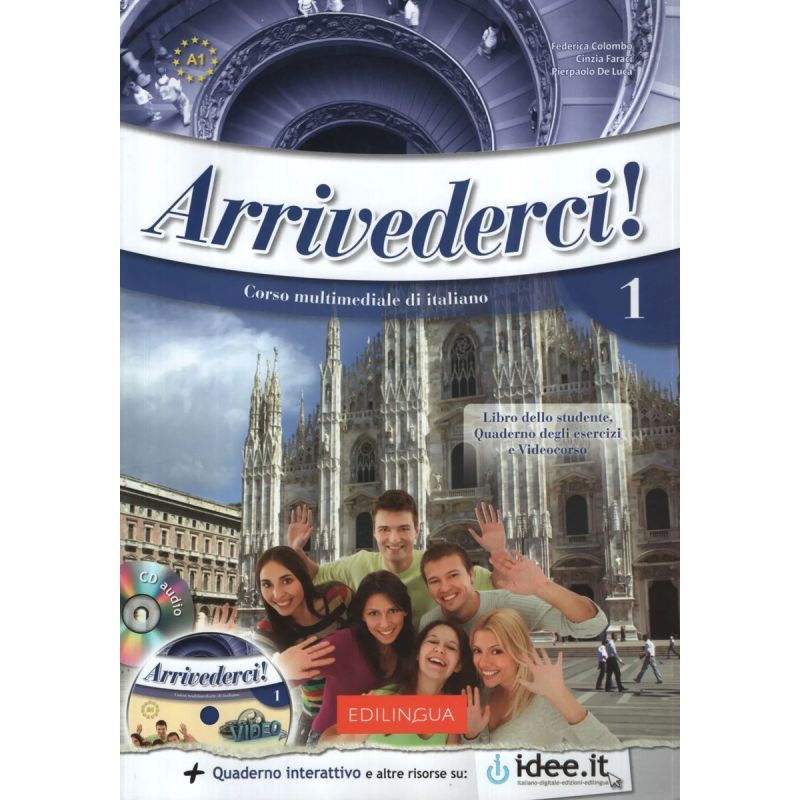 ARRIVEDERCI 1 - LIBRO DELLO STUDENTE + ESERCIZI (Nuevo)