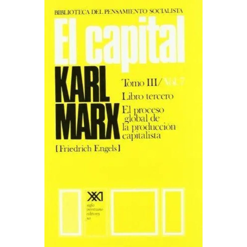 CAPITAL,EL - TOMO III VOL.VII (Nuevo)