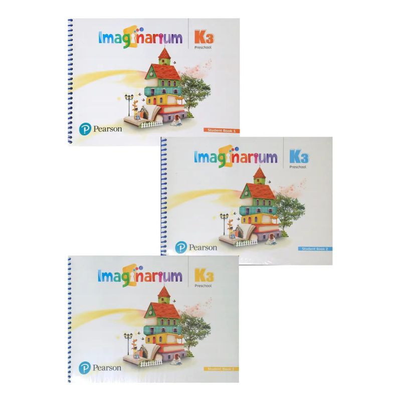 IMAGINARIUM KINDER 3 PACK 1 - SB 1 + SB 2 + SB 3 PRESCHOOL (Nuevo)