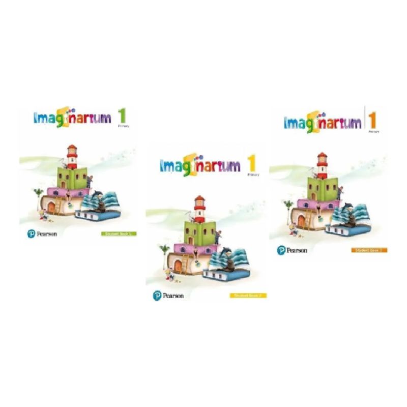IMAGINARIUM PRIMARY 1 PACK 1 - SB 1 + SB 2 + SB 3 (Nuevo)