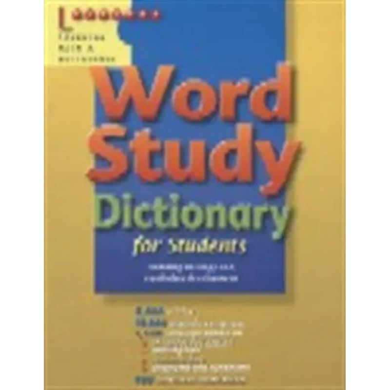 LEARNER'S WORD STUDY DICTIONARY* (Nuevo)