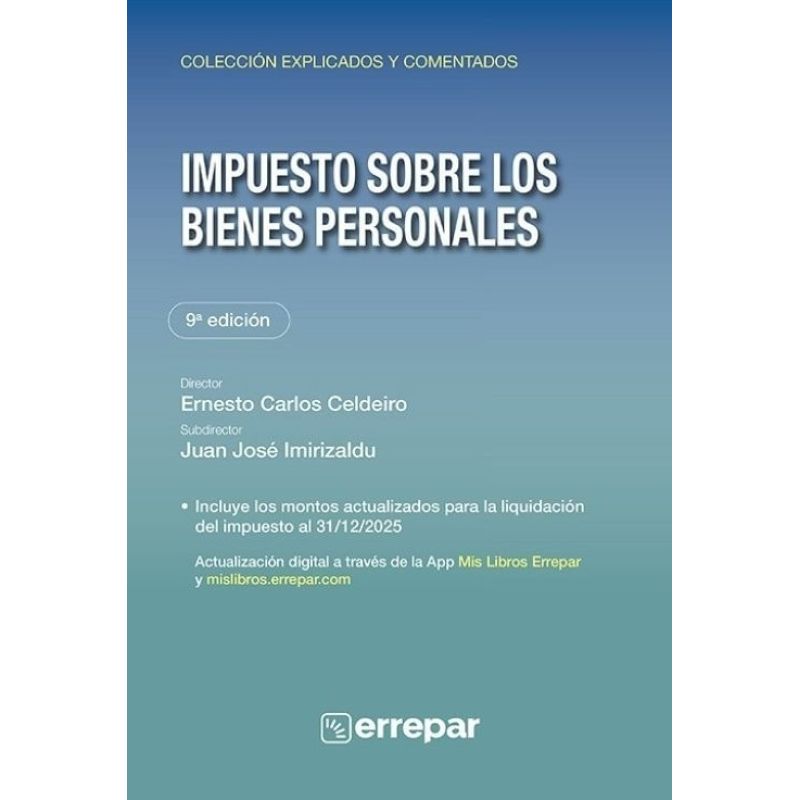 IMPUESTO SOBRE LOS BIENES PERSONALES - 9/ED. (Nuevo)