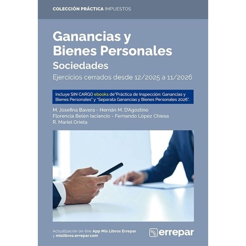 GANANCIAS Y BIENES PERSONALES - SOCIEDADES (Nuevo)