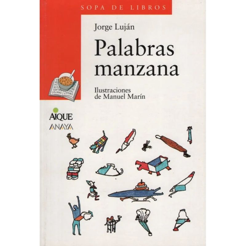 PALABRAS MANZANA - SOPA DE LIBROS NARANJA (Nuevo)
