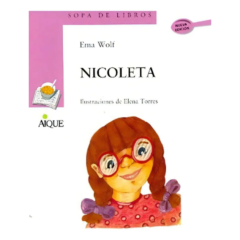 NICOLETA - SOPA DE LIBROS LILA (Nuevo)