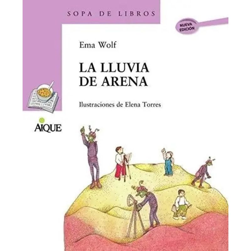 LLUVIA DE ARENA,LA - SOPA DE LIBROS LILA (Nuevo)