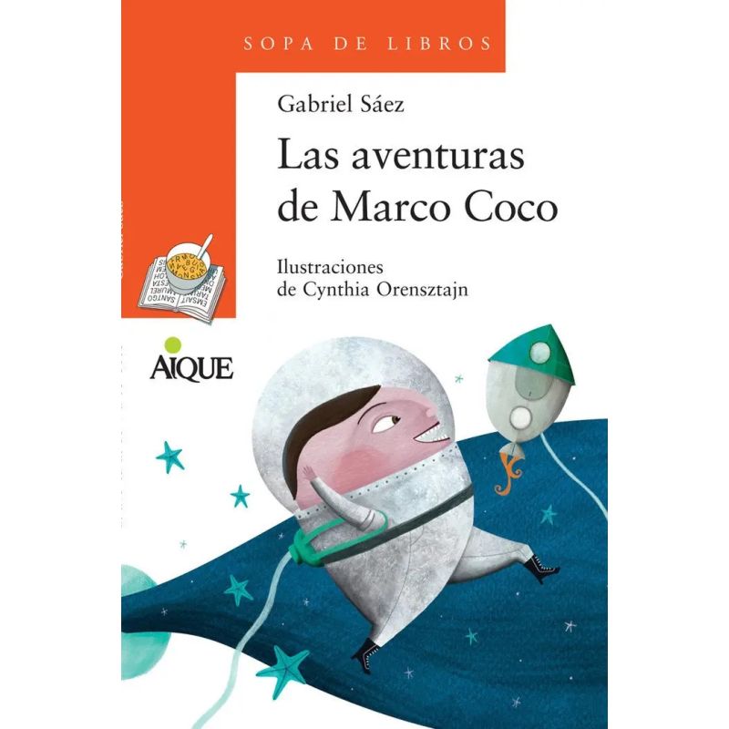 AVENTURAS DE MARCO COCO,LAS - SOPA DE LIBROS NARANJA (Nuevo)