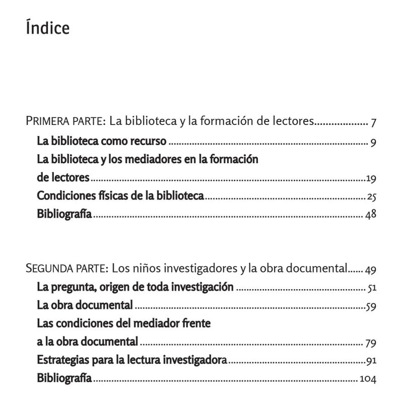 BIBLIOTECA Y LA FORMACION DE NIÑOS LECTORES E INVESTIGADORES, LA (Nuevo) - Miniatura 3