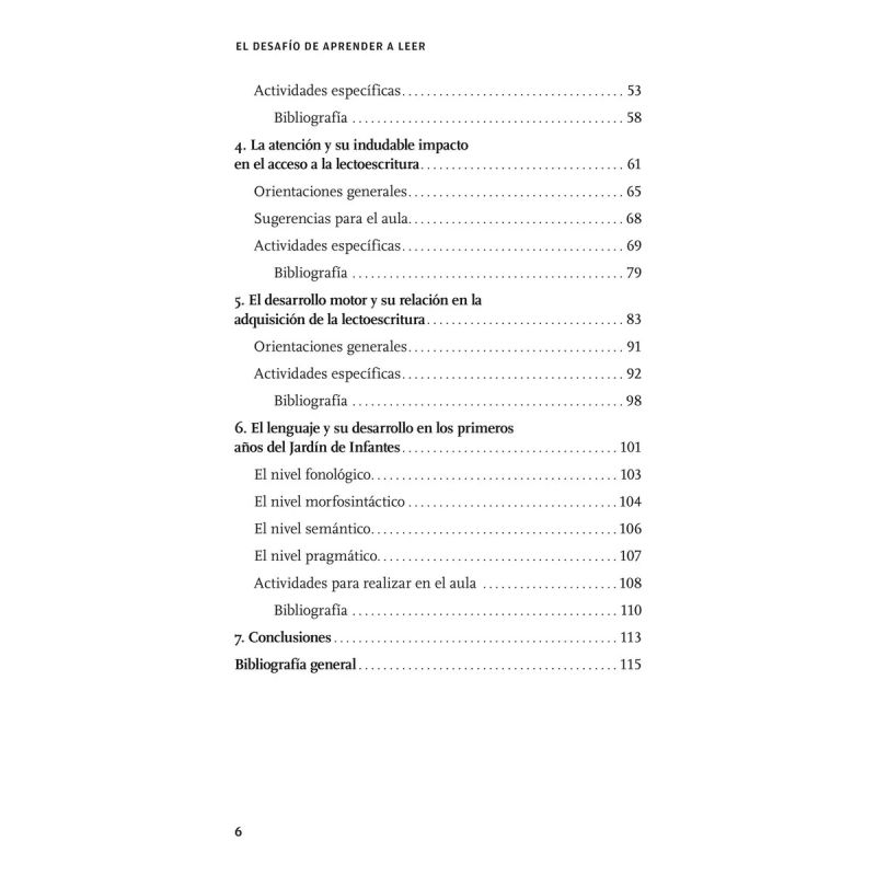 DESAFIO DE APRENDER A LEER:LOS PRERREQUISITOS DE ACCESO,EL (Nuevo) - Miniatura 4
