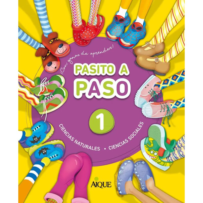 PASITO A PASO 1 - CIENCIAS NATURALES + CIENCIAS SOCIALES (Nuevo)