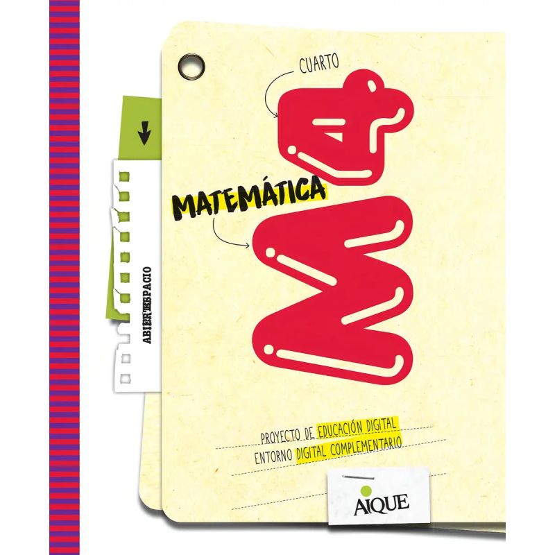 MATEMATICA 4 - ESPACIO ABIERTO (Nuevo)