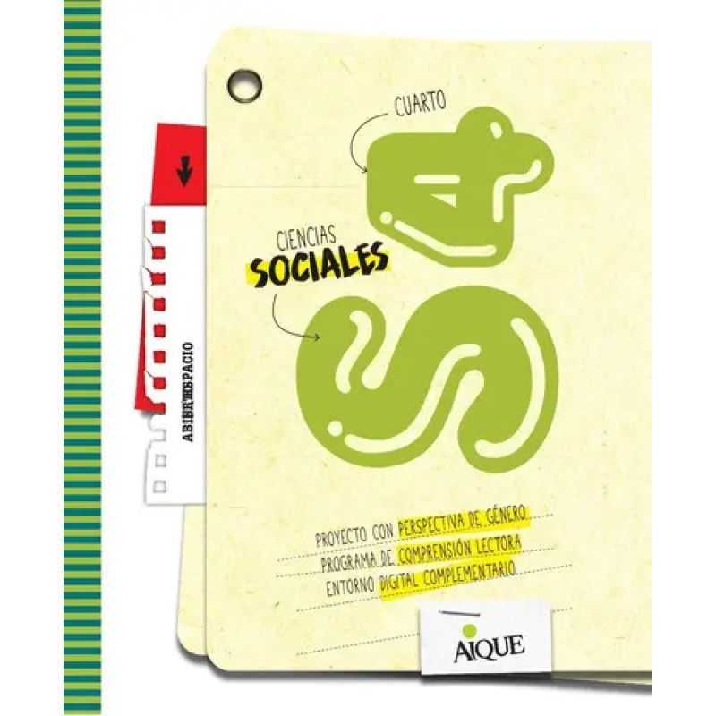 CIENCIAS SOCIALES 4 - ESPACIO ABIERTO (Nuevo)