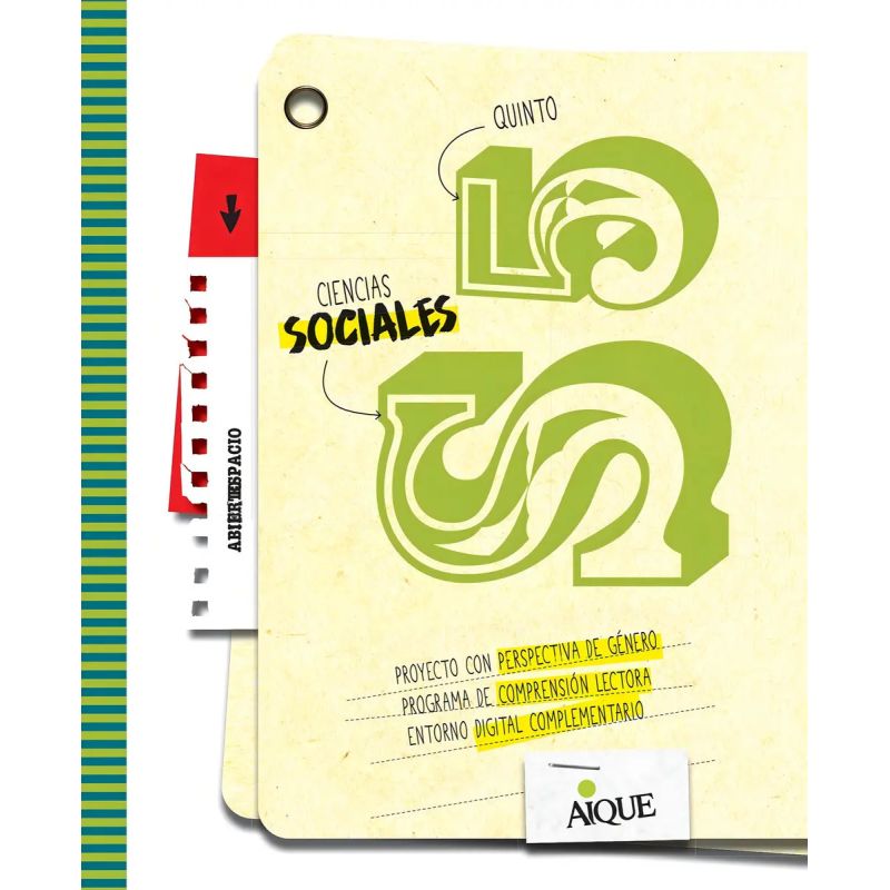 CIENCIAS SOCIALES 5 - ESPACIO ABIERTO (Nuevo)