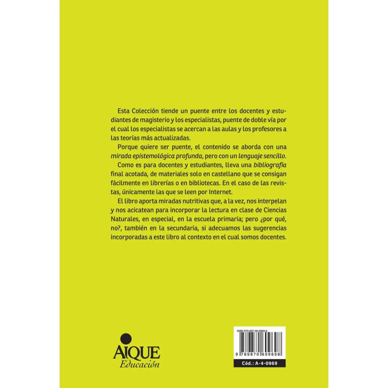 REPENSAR LAS SITUACIONES DE LECTURA EN CIENCIAS NATURALES (Nuevo) - Miniatura 2
