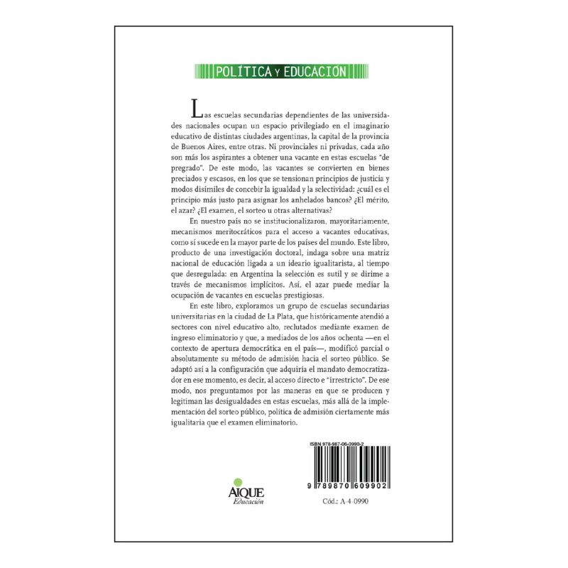 ESCUELA SECUNDARIA Y DESIGUALDAD (Nuevo) - Miniatura 2
