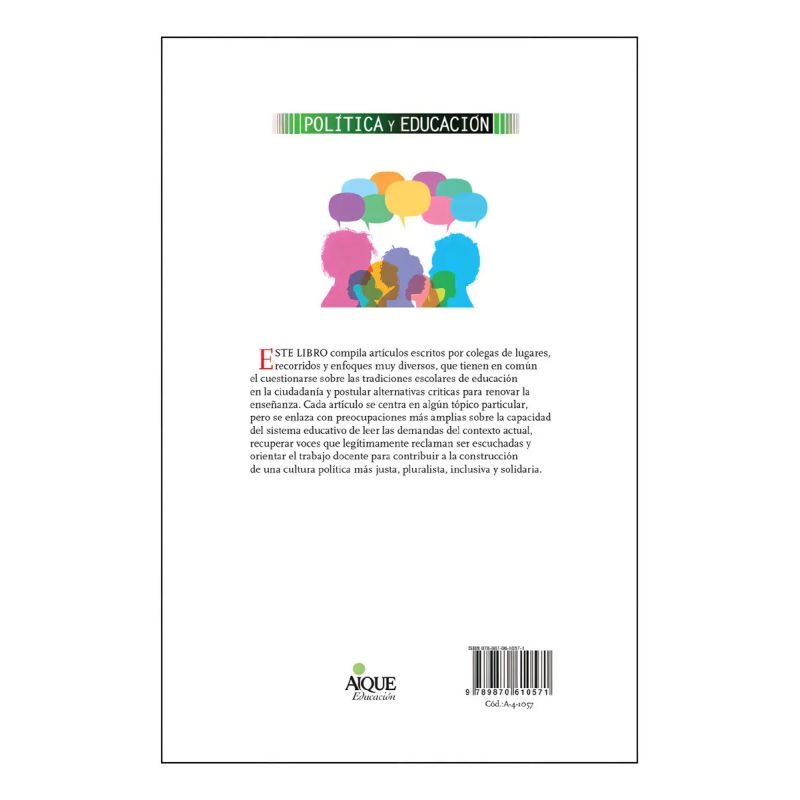 EDUCACION CIUDADANA - PERSPECTIVAS Y EXPERIENCIAS (Nuevo) - Miniatura 2