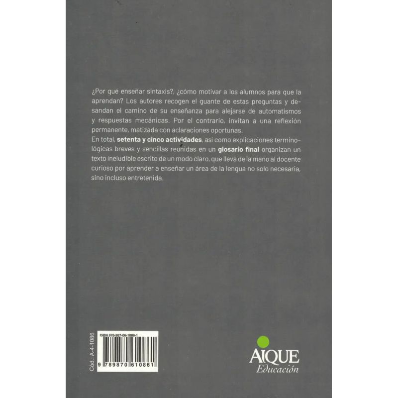 REFLEXION GRAMATICAL, LA - A PARTIR DE LOS CONOCIMIENTOS PREVIOS DEL HABLANTE (Nuevo) - Miniatura 2