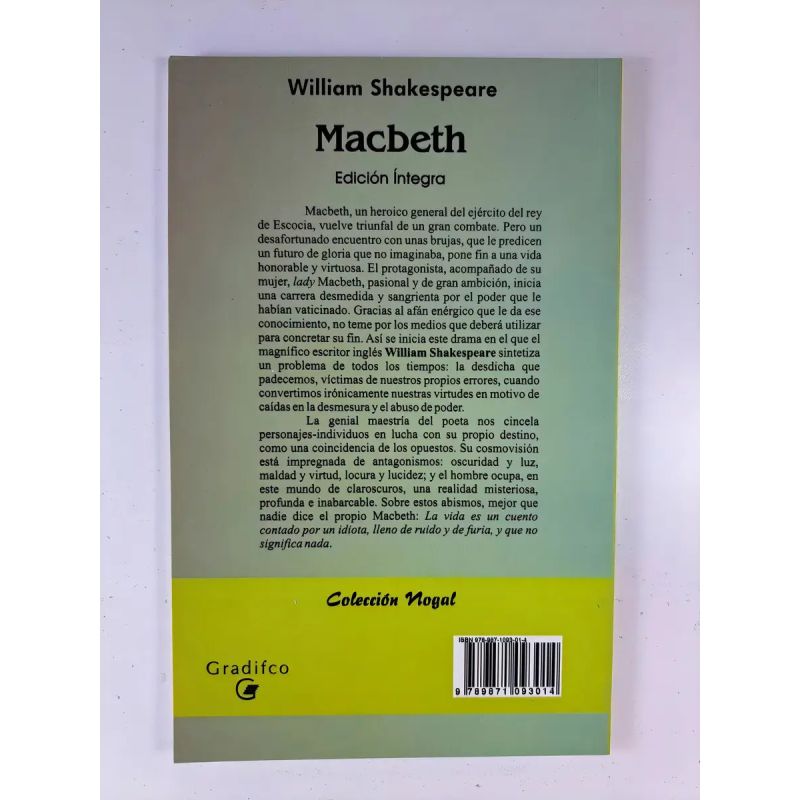 MACBETH - NOGAL (Nuevo) - Miniatura 3