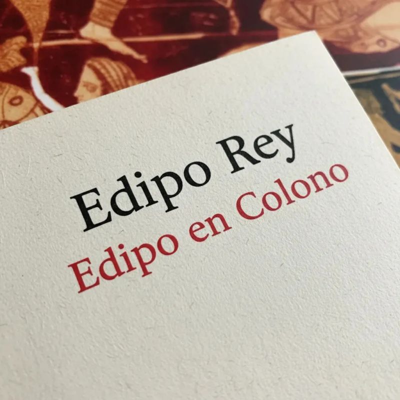 EDIPO REY / EDIPO EN COLONO - NOGAL (Nuevo) - Miniatura 2
