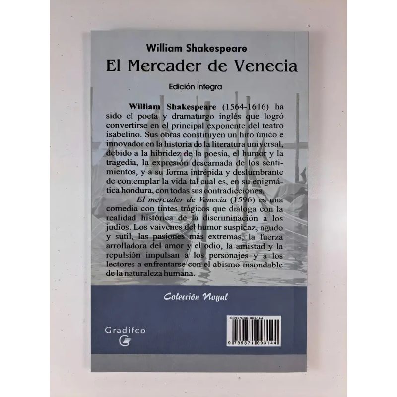 MERCADER DE VENECIA, EL - NOGAL (Nuevo) - Miniatura 3