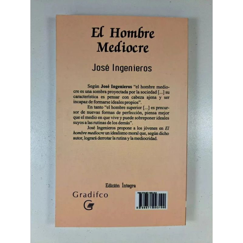 HOMBRE MEDIOCRE, EL - PENSADORES UNIVERSALES (Nuevo) - Miniatura 3