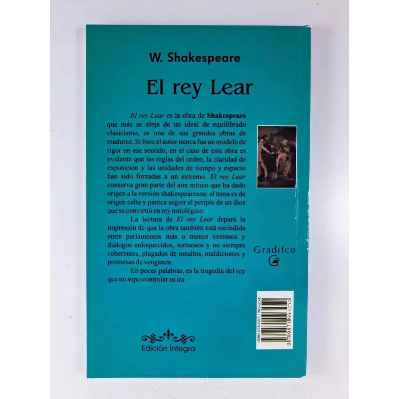 REY LEAR, EL - NOGAL (Nuevo) - Miniatura 3