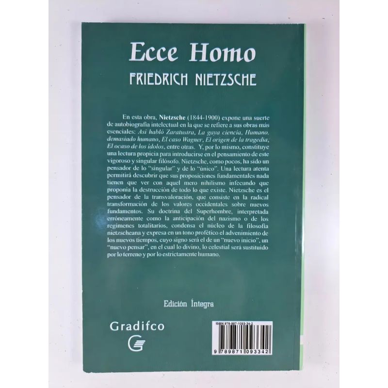 ECCE HOMO - PENSADORES UNIVERSALES (Nuevo) - Miniatura 3