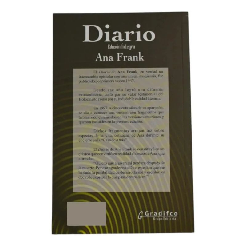 DIARIO DE ANA FRANK - MALVA (Nuevo) - Miniatura 3