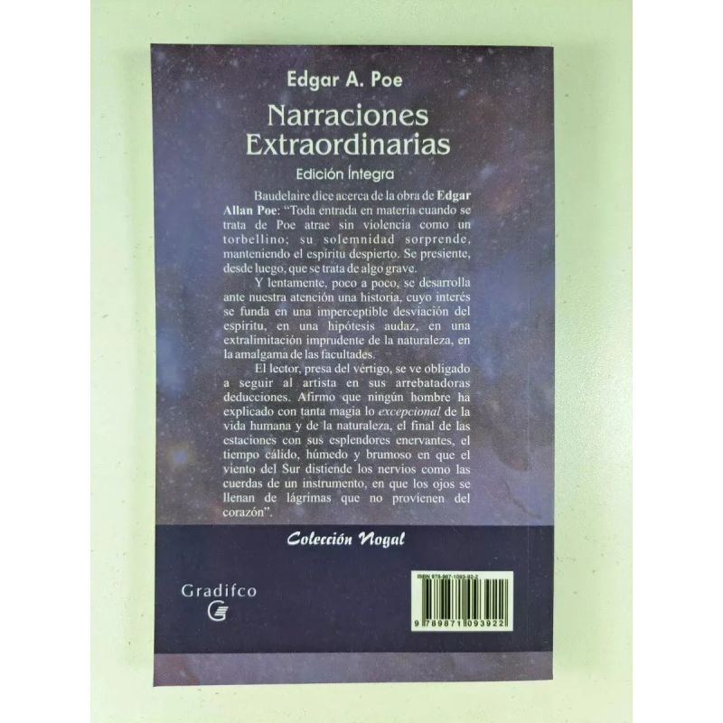 NARRACIONES EXTRAORDINARIAS - NOGAL (Nuevo) - Miniatura 3