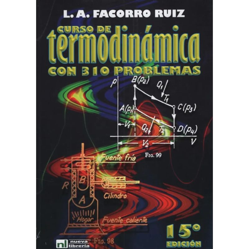 CURSO DE TERMODINAMICA CON 310 PROBLEMAS 15/ED. (Nuevo)