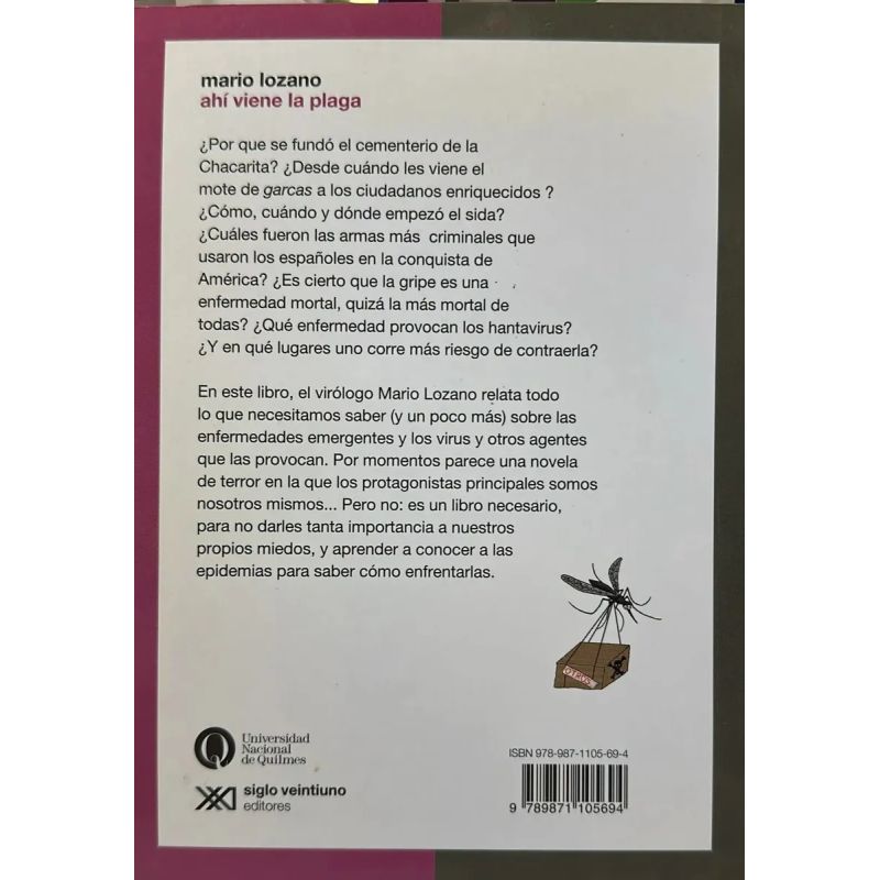 AHI VIENE LA PLAGA:VIRUS EMERGENTES,EPIDEMIAS Y PANDEMIAS - CIENCIA QUE LADRA (Nuevo) - Miniatura 2