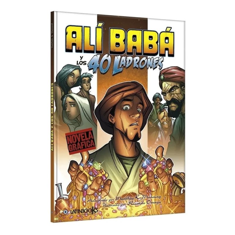 ALI BABA Y LOS 40 LADRONES - NOVELA GRAFICA (Nuevo) - Miniatura 2