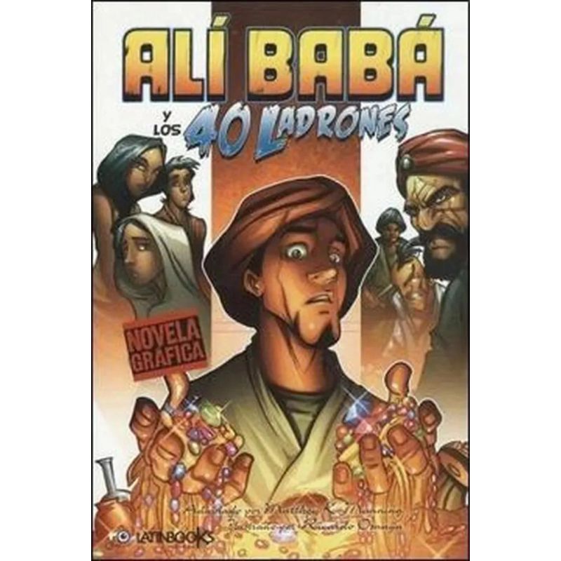 ALI BABA Y LOS 40 LADRONES - NOVELA GRAFICA (Nuevo) - Miniatura 3