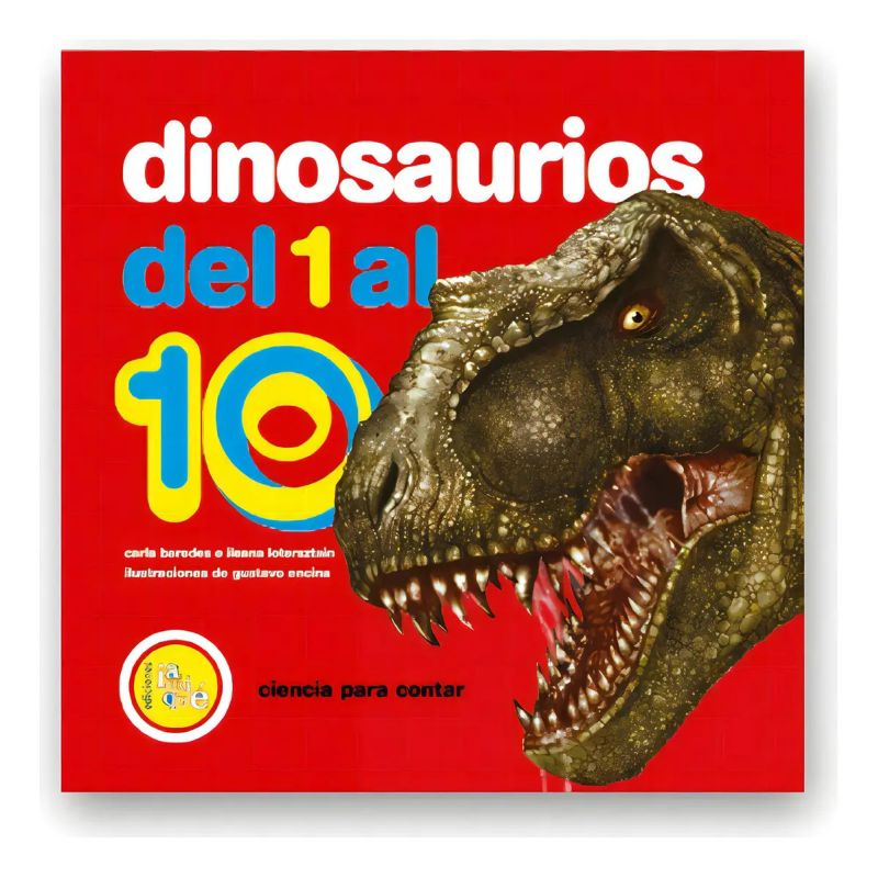 DINOSAURIOS DEL 1 AL 10 - CIENCIA PARA CONTAR (Nuevo)