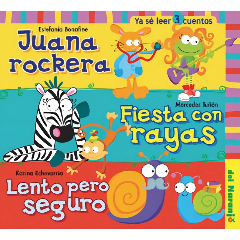 JUANA ROCKERA - FIESTA CON RAYAS- LENTO PERO SEGURO - YA SE LEER 3 (Nuevo)