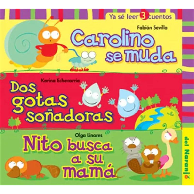 CAROLINO SE MUDA / DOS GOTAS SOÑADORAS / NITO BUSCA A SU MAMA - (Nuevo)