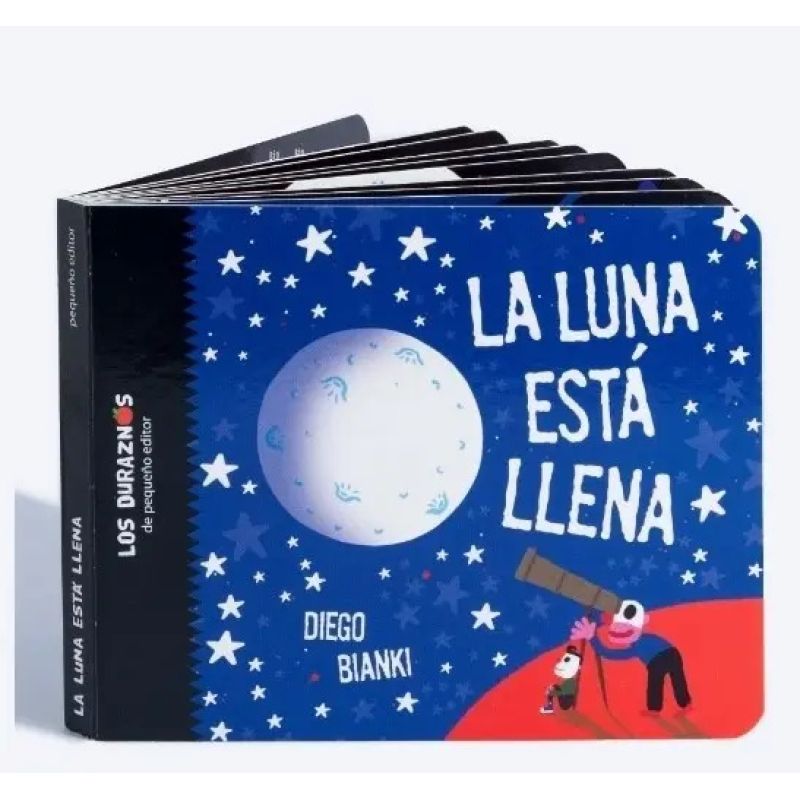 LUNA ESTA LLENA, LA - LOS DURAZNOS - MAYUSCULA - CARTONE (Nuevo) - Miniatura 3
