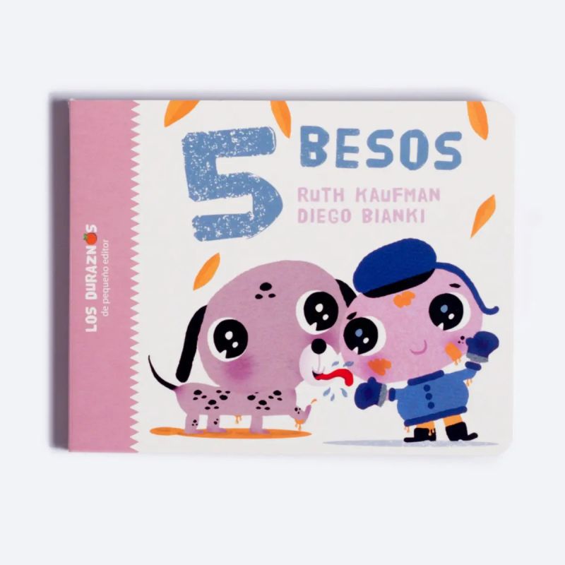 5 BESOS - LOS DURAZNOS - MAYUSCULA - CARTONE - Miniatura 2